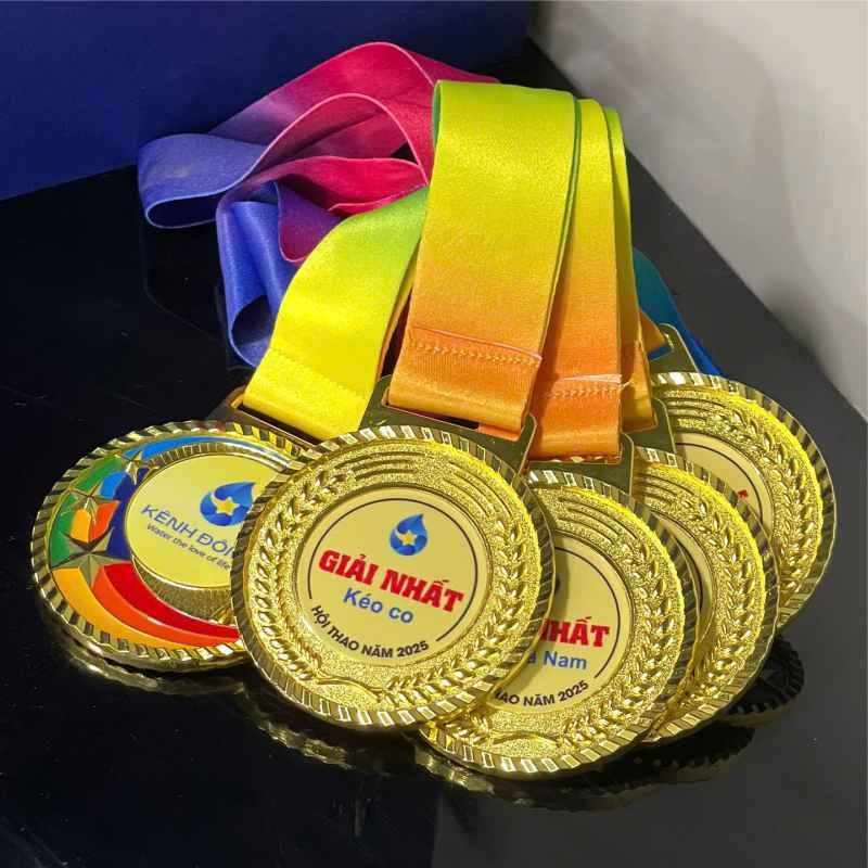 Huy Chương Thể Thao Cao Cấp kim loại MEDAL-P2V