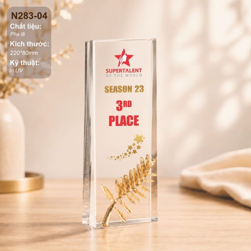 Bộ cúp vinh danh quản lý xuất sắc N283 (9 mẫu)