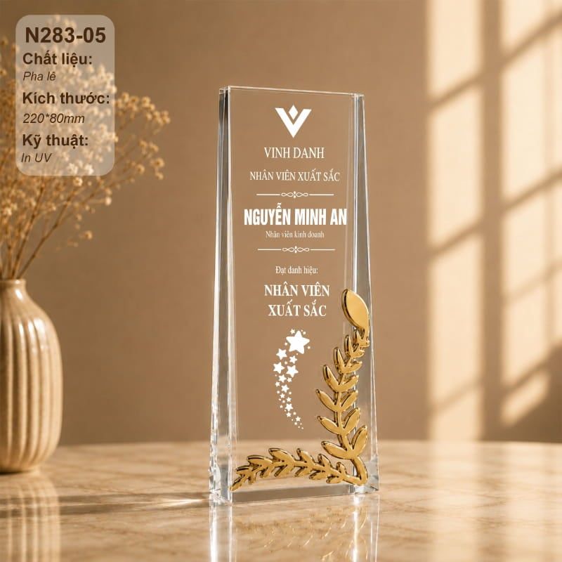 Bộ cúp vinh danh quản lý xuất sắc N283 (9 mẫu)