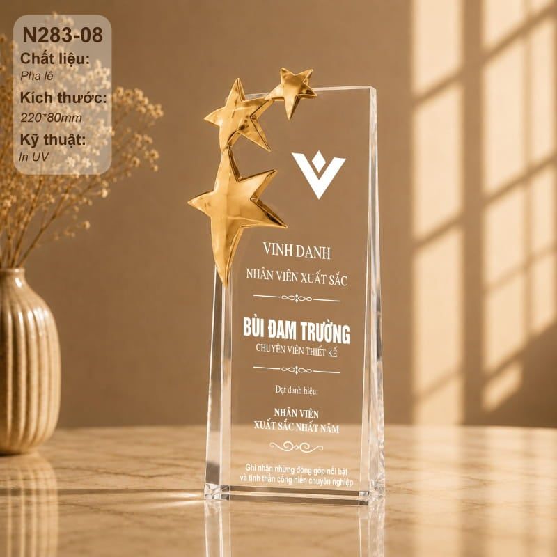 Bộ cúp vinh danh quản lý xuất sắc N283 (9 mẫu)