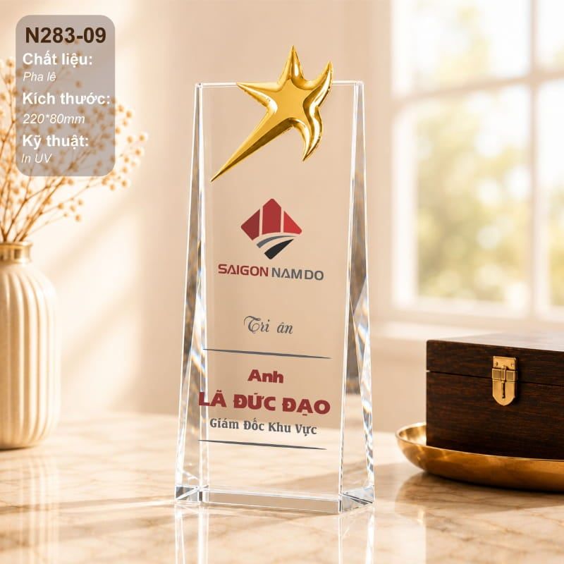 Bộ cúp vinh danh quản lý xuất sắc N283 (9 mẫu)