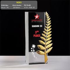 Bộ cúp vinh danh quản lý xuất sắc N283