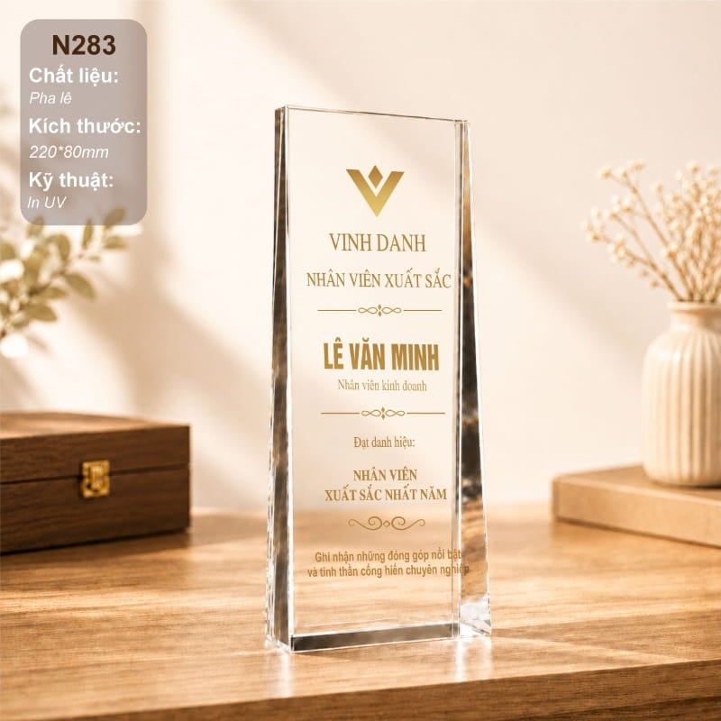 Bộ cúp vinh danh quản lý xuất sắc N283 (9 mẫu)