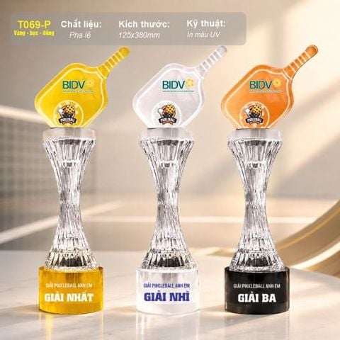 Cúp thể thao pickleball T069-P