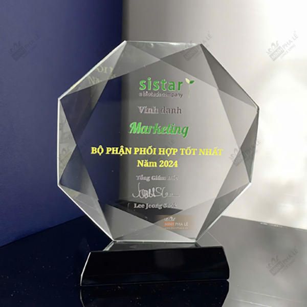 Kỷ niệm chương pha lê T097