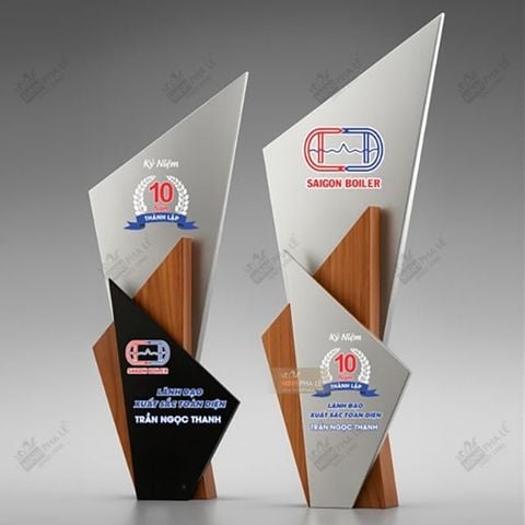 Cúp vinh danh gỗ hợp kim VG02