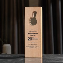 Cúp vinh danh gỗ cao cấp VG24