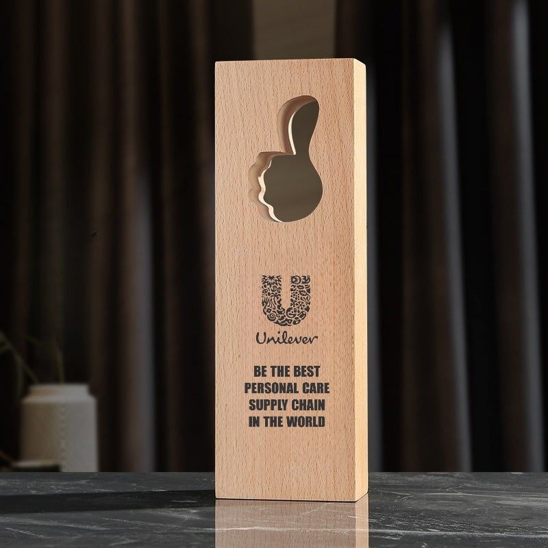 Cúp vinh danh gỗ cao cấp VG24