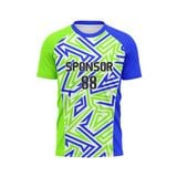 Custom Design and Manufacturing Football Kit Sports crew neck short sleeves sublimation printing pattern Abstract Polyester-Spandex blend 4-way stretch OEM/ODM Low MOQ