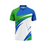 Custom Design and Manufacturing Polo Shirt Sportswear Pickleball & Tennis polo collar short sleeves sublimation printing Polyester-Spandex blend 4-way stretch OEM/ODM Low MOQ