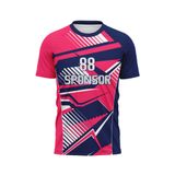 Custom Design and Manufacturing Football Kit Sports crew neck short sleeves sublimation printing pattern Sports Polyester-Spandex blend 4-way stretch OEM/ODM Low MOQ