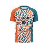 Custom Design and Manufacturing Football Kit Sports crew neck short sleeves sublimation printing pattern Abstract Polyester-Spandex blend 4-way stretch OEM/ODM Low MOQ