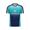 Custom Design and Manufacturing Football Kit Sports crew neck short sleeves sublimation printing pattern Gradient Checkered Polyester-Spandex blend 4-way stretch OEM/ODM Low MOQ