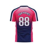 Custom Design and Manufacturing Football Kit Sports crew neck short sleeves sublimation printing pattern Gradient Checkered Polyester-Spandex blend 4-way stretch OEM/ODM Low MOQ