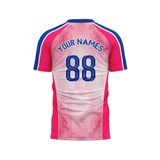 Custom Design and Manufacturing Football Kit Sports crew neck short sleeves sublimation printing pattern Pixel Gradient Polyester-Spandex blend 4-way stretch OEM/ODM Low MOQ