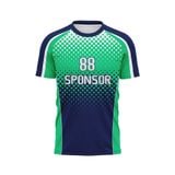 Custom Design and Manufacturing Football Kit Sports crew neck short sleeves sublimation printing pattern Gradient Checkered Polyester-Spandex blend 4-way stretch OEM/ODM Low MOQ
