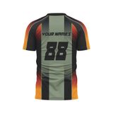Custom Design and Manufacturing Football Kit Sports crew neck short sleeves sublimation printing pattern Retro Polyester-Spandex blend 4-way stretch OEM/ODM Low MOQ