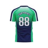Custom Design and Manufacturing Football Kit Sports crew neck short sleeves sublimation printing pattern Gradient Checkered Polyester-Spandex blend 4-way stretch OEM/ODM Low MOQ