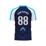 Custom Design and Manufacturing Football Kit Sports crew neck short sleeves sublimation printing pattern Sports Năng Động Polyester-Spandex blend 4-way stretch OEM/ODM Low MOQ