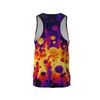  Custom Design and Manufacturing Tank Top Sportswear Running Bonding Seamless sublimation printing pattern Galaxy Polyester-Spandex blend 4-way stretch OEM/ODM Low MOQ 