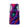  Custom Design and Manufacturing Tank Top Sportswear Running Bonding Seamless sublimation printing pattern Tiger Polyester-Spandex blend 4-way stretch OEM/ODM Low MOQ 
