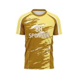 Custom Design and Manufacturing Football Kit Sports crew neck short sleeves sublimation printing pattern Brush Polyester-Spandex blend 4-way stretch OEM/ODM Low MOQ
