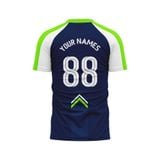 Custom Design and Manufacturing Football Kit Sports crew neck short sleeves sublimation printing pattern Sports Năng Động Polyester-Spandex blend 4-way stretch OEM/ODM Low MOQ