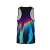  Custom Design and Manufacturing Tank Top Sportswear Running Bonding Seamless sublimation printing pattern Galaxy Dream Polyester-Spandex blend 4-way stretch OEM/ODM Low MOQ 
