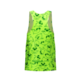 Custom Design and Manufacturing Tank Top Sportswear Running Bonding Seamless sublimation printing pattern Pug Polyester-Spandex blend 4-way stretch OEM/ODM Low MOQ