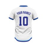 Custom Design and Manufacturing Football Kit Sports crew neck short sleeves sublimation printing pattern Retro white Polyester-Spandex blend 4-way stretch OEM/ODM Low MOQ