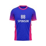 Custom Design and Manufacturing Football Kit Sports crew neck short sleeves sublimation printing pattern Leopard Print Polyester-Spandex blend 4-way stretch OEM/ODM Low MOQ