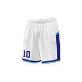 Custom Design and Manufacturing Football Kit Sports crew neck short sleeves sublimation printing pattern Retro white Polyester-Spandex blend 4-way stretch OEM/ODM Low MOQ