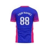 Custom Design and Manufacturing Football Kit Sports crew neck short sleeves sublimation printing pattern Leopard Print Polyester-Spandex blend 4-way stretch OEM/ODM Low MOQ