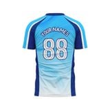 Custom Design and Manufacturing Football Kit Sports crew neck short sleeves sublimation printing gradient pattern Dots Polyester-Spandex blend 4-way stretch OEM/ODM Low MOQ