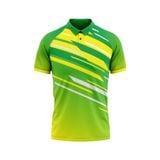 Custom Design and Manufacturing Polo Shirt Sportswear Pickleball & Tennis polo collar short sleeves sublimation printing pattern sports Polyester-Spandex blend 4-way stretch OEM/ODM Low MOQ