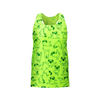 Custom Design and Manufacturing Tank Top Sportswear Running Bonding Seamless sublimation printing pattern Pug Polyester-Spandex blend 4-way stretch OEM/ODM Low MOQ