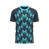 Custom Design and Manufacturing Sports T-Shirt Running crew neck short sleeves sublimation printing pattern Arrow Pattern Polyester-Spandex blend 4-way stretch OEM/ODM Low MOQ