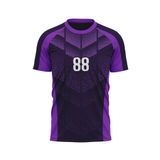 Custom Design and Manufacturing Football Kit Sports crew neck short sleeves sublimation printing pattern Diagonal Lines Polyester-Spandex blend 4-way stretch OEM/ODM Low MOQ