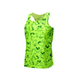 Custom Design and Manufacturing Tank Top Sportswear Running Bonding Seamless sublimation printing pattern Pug Polyester-Spandex blend 4-way stretch OEM/ODM Low MOQ