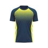 Custom Design and Manufacturing T-Shirt Thời trang Training Running crew neck short sleeves sublimation printing pattern Polyester-Spandex blend 4-way stretch OEM/ODM Low MOQ