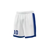 Custom Design and Manufacturing Football Kit Sports crew neck short sleeves sublimation printing pattern Striped White Combined with Green Polyester-Spandex blend 4-way stretch OEM/ODM Low MOQ