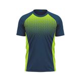 Custom Design and Manufacturing T-Shirt Thời trang Training Running crew neck short sleeves sublimation printing pattern Polyester-Spandex blend 4-way stretch OEM/ODM Low MOQ