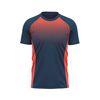 Custom Design and Manufacturing T-Shirt Thời trang Training Running crew neck short sleeves sublimation printing pattern Polyester-Spandex blend 4-way stretch OEM/ODM Low MOQ