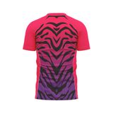 Custom Design and Manufacturing Sports T-Shirt Running crew neck short sleeves sublimation printing pattern Tiger Stripes Polyester-Spandex blend 4-way stretch OEM/ODM Low MOQ