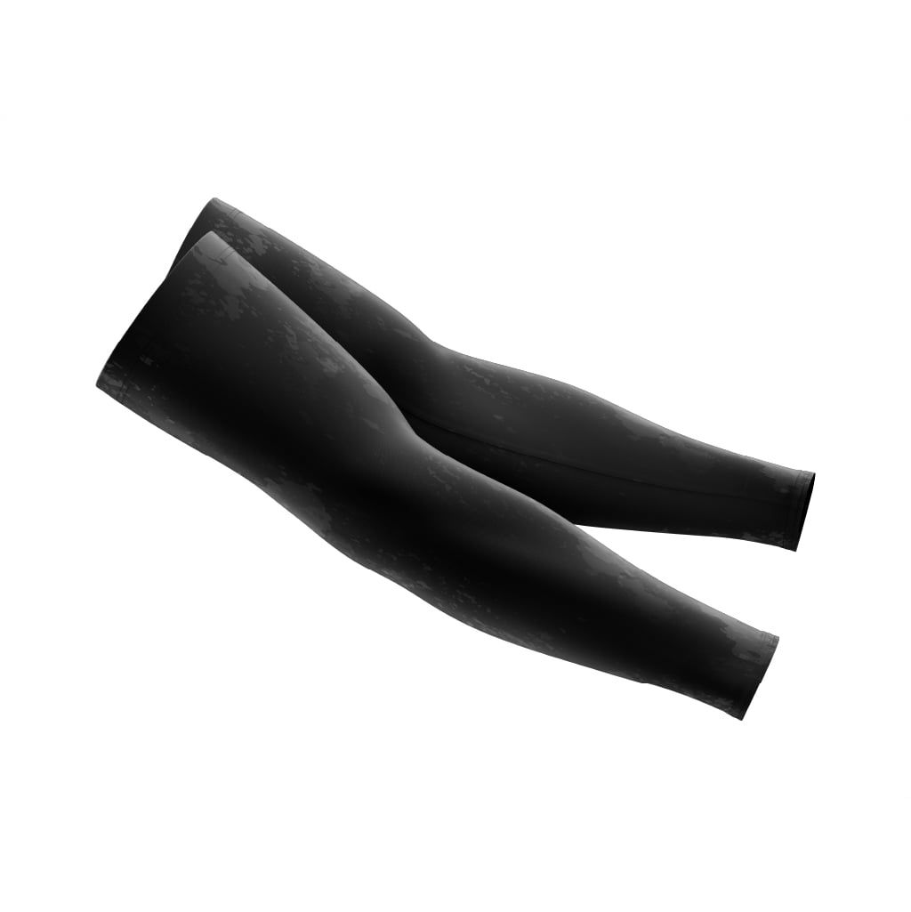  Custom Design and Manufacturing Arm Sleeves Anti UV Sportswear sublimation printing pattern combined with striped Polyester-Spandex blend 4-way stretch OEM/ODM Low MOQ 