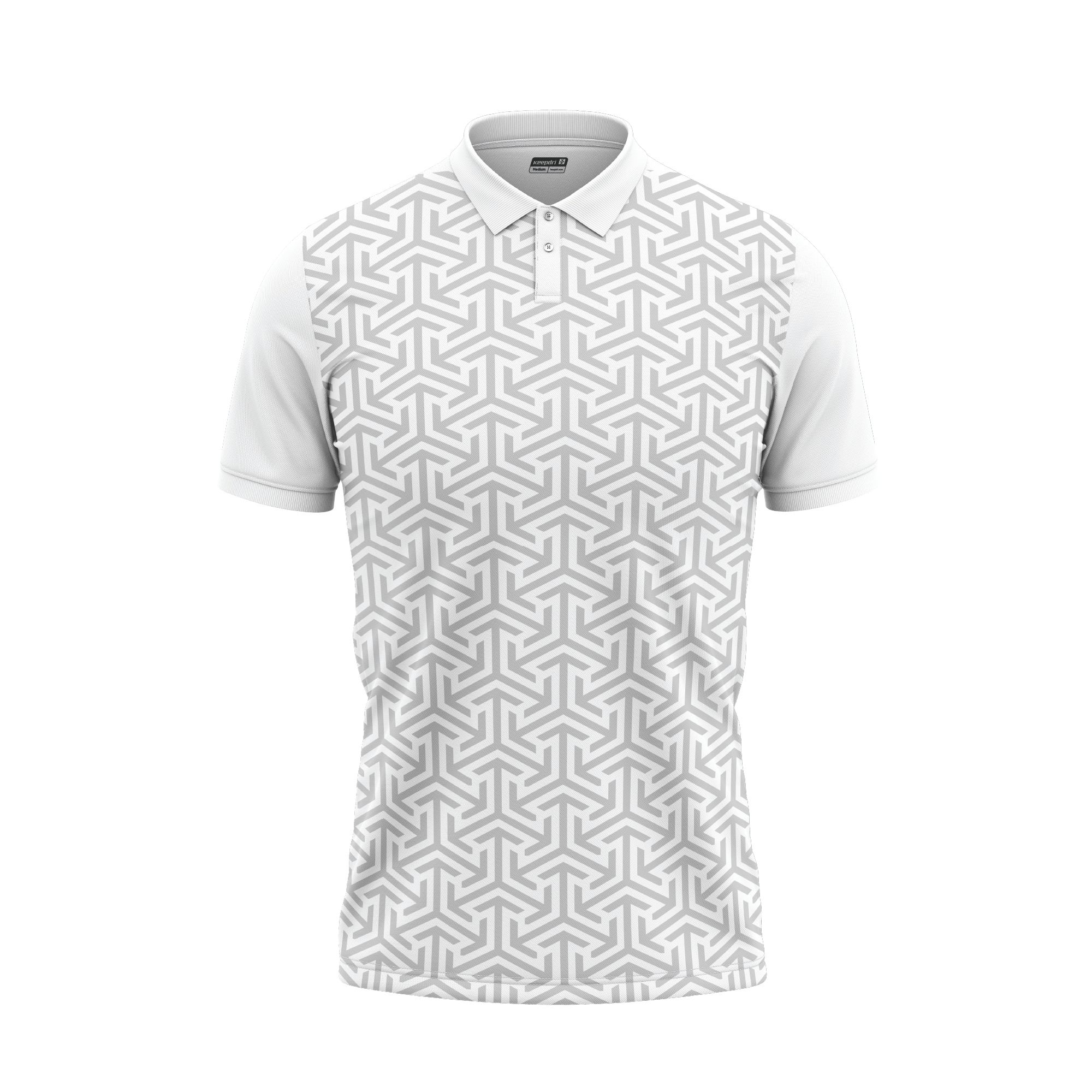  Custom Design and Manufacturing Polo Shirt Sportswear Pickleball & Tennis polo collar short sleeves sublimation printing pattern Polyester-Spandex blend 4-way stretch OEM/ODM Low MOQ 