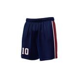 Custom Design and Manufacturing Football Kit Sports crew neck short sleeves sublimation printing pattern Green Navy Combined with Red Polyester-Spandex blend 4-way stretch OEM/ODM Low MOQ