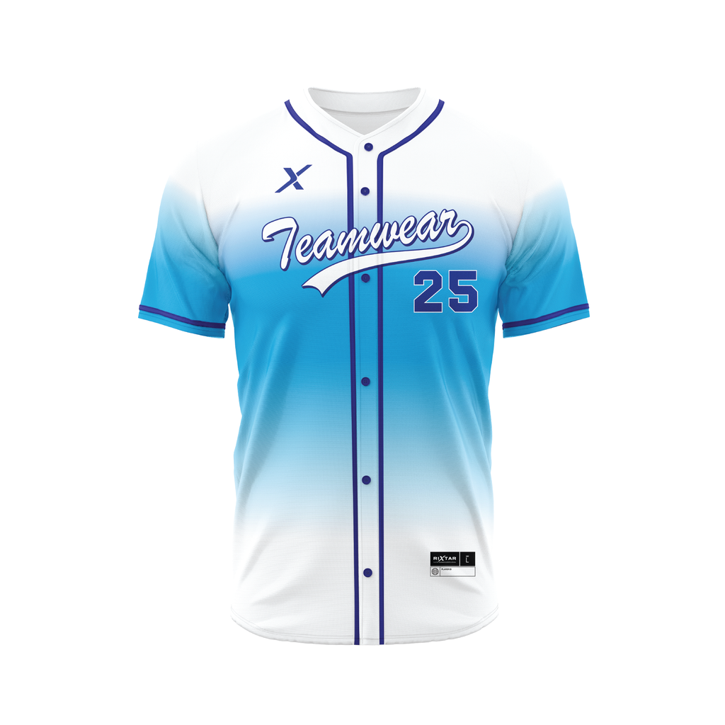 Áo Thun Thể Thao Phong Cách Bóng Chày - Họa Tiết Ombre BC07