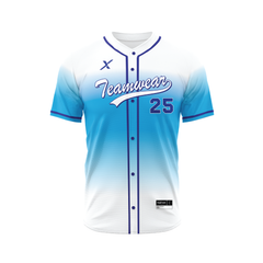 Áo Thun Thể Thao Phong Cách Bóng Chày - Họa Tiết Ombre BC07