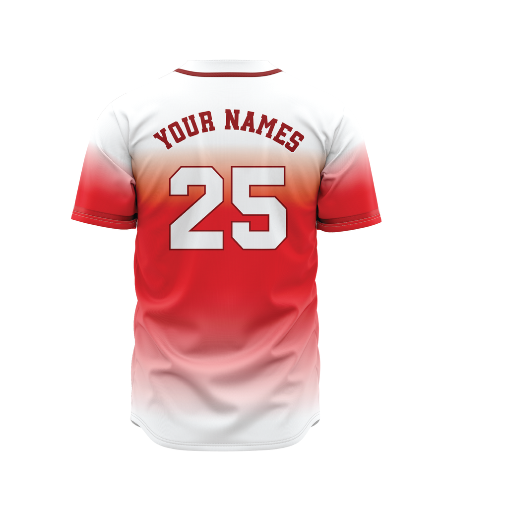 Áo Thun Thể Thao Phong Cách Bóng Chày - Họa Tiết Ombre BC07